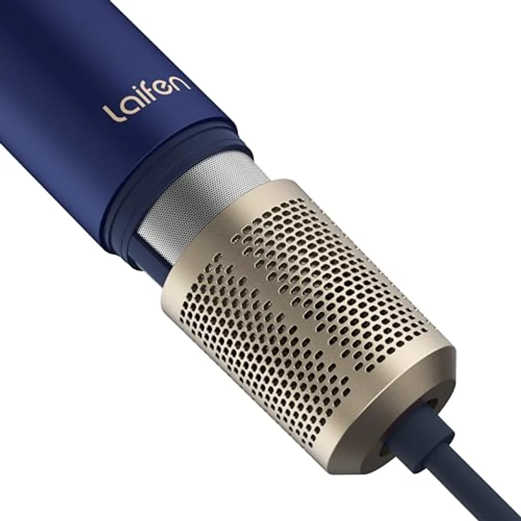LAIFEN SWIFT Premium Haartrockner, 1500 Watt mit Hochgeschwindigkeitsmotor, Goldblau – Bild 2