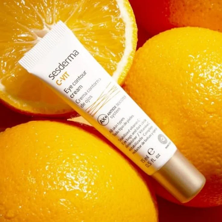 Sesderma C-VIT Augencreme 15ml – Regenerierende Pflege gegen Falten & Augenringe mit Vitamin C, Nanotechnologie und UV-Schutz – Bild 3