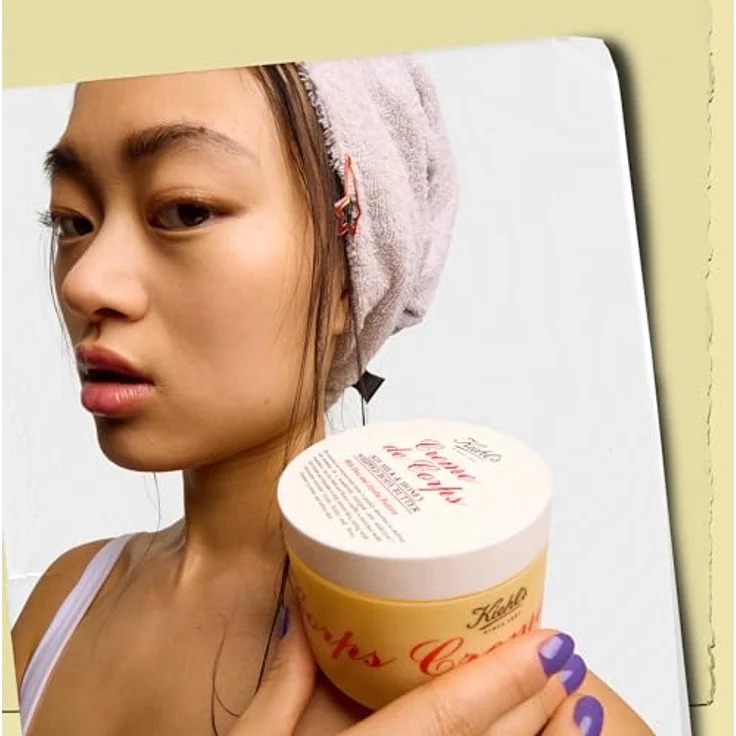 Kiehl's Feuchtigkeitspflege Creme de Corps Soy Milk & Honey Whipped Body Butter 226 g  – Bild 6