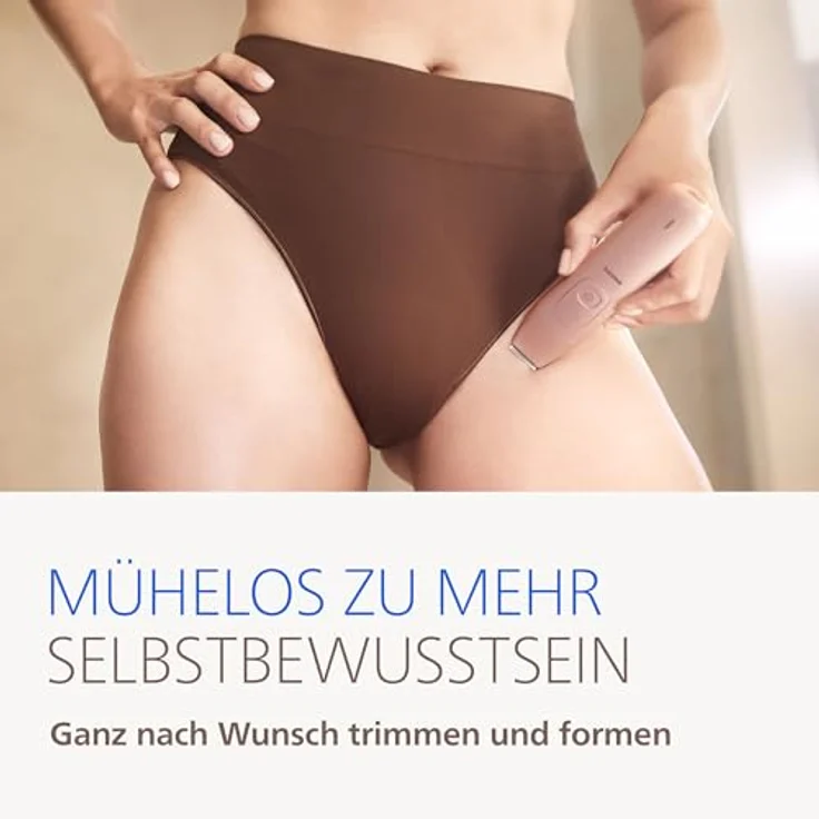 Philips Epilator Series 9000 BRE719/00, 7 Aufsätze, kabelloser Epilierer für Nass- und Trockenanwendung, rosa – Bild 9