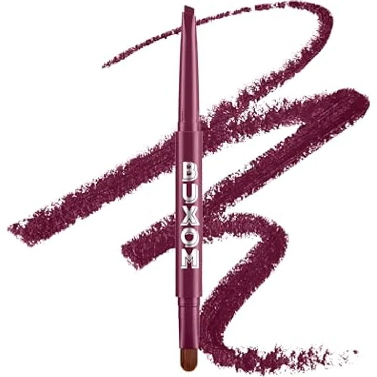 BUXOM Power Line Plumping Lip Liner Lipliner Powerful Plum 3 g – Bild 2