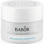 BABOR SKINOVAGE Balancing Cream Rich, geschmeidige Gesichtspflegecreme für Mischhaut, mattiert und versorgt die Haut mit Feuchtigkeit, 50ml