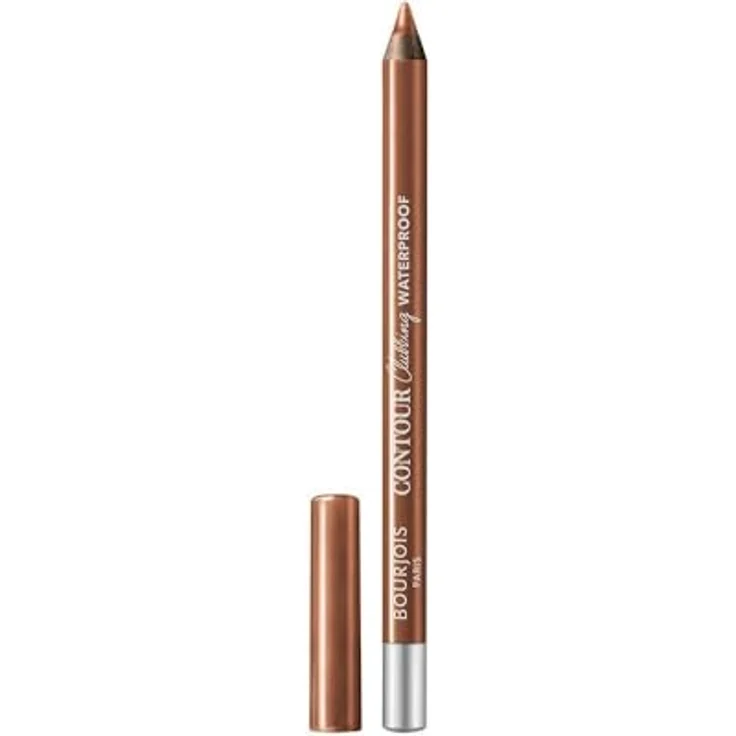 Bourjois Contour Clubbing Bleistift Augen wasserdicht, Nr. 78 Let'S Bronze! - weiche Textur mit Jojobaölen, 1,2 g