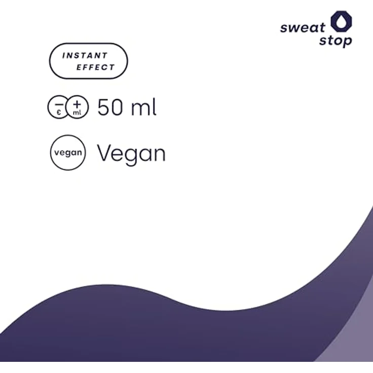 SweatStop Instant Lotion Hand Lotion 50 ml bei feuchten Händen mit Sofort-Effekt - Gegen Schweißbildung an den Händen - Trocknet Hände sofort – Bild 5