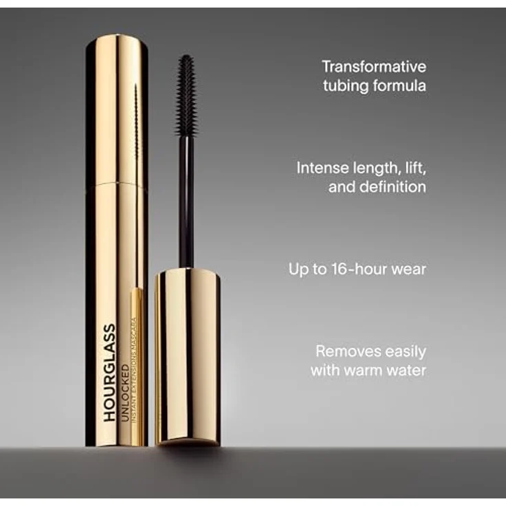 HOURGLASS Unlocked Instant Extensions Mascara, tiefschwarz, 10 g mit Lash-Extensions-Effekt – Bild 7