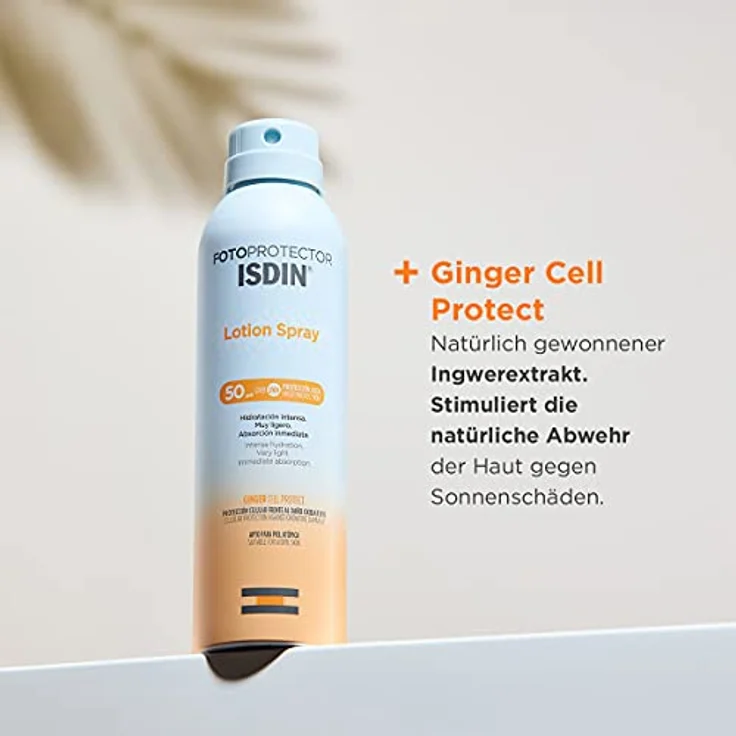 ISDIN Fotoprotector Lotion Spray LSF50 (250ml) | Schutz für normale bis hin zu trockener Haut, die eine Extraportion Feuchtigkeit braucht – Bild 3