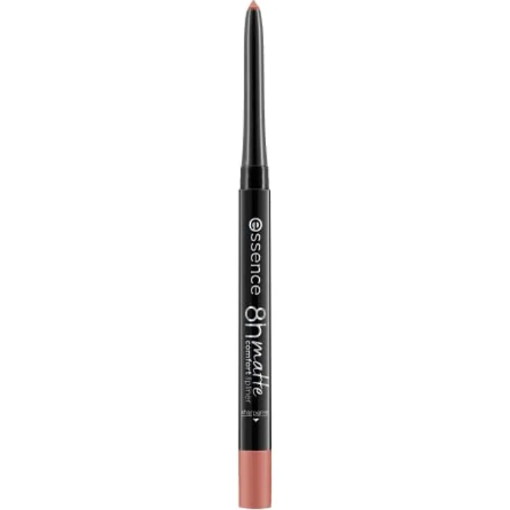 essence 8h matte comfort lipliner, Lip Pencil, Lippenkonturenstift, Nr. 03 Soft Beige, nude, sofortiges Ergebnis, langanhaltend, matt, vegan, wasserfest, Mikroplastik Partikel frei (0,3g)