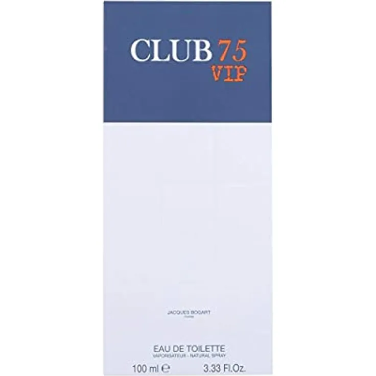 Jacques Bogart Club 75 VIP Eau de Toilette Zerstäuber für Männer, 100 ml, 145017