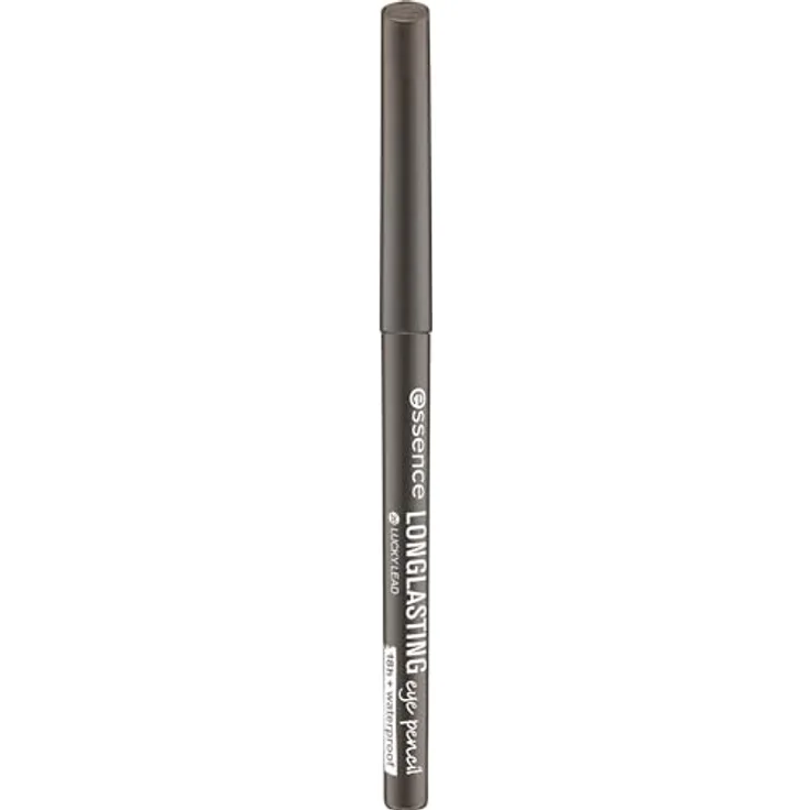 Essence Long-Lasting Eye Pencil, Kajal 0,28 g in Grau, wasserfest mit Drehmechanismus