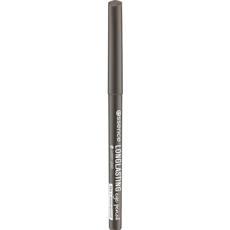 Essence Long-Lasting Eye Pencil, Kajal 0,28 g in Grau, wasserfest mit Drehmechanismus – Bild 1