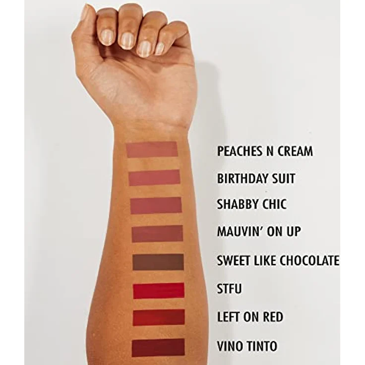 Sleek MakeUP Matte Me XXL Flüssiger Lippenstift, hohe Schlagfarbe, langlebig und übertragungsfest, STFU, 5 ml – Bild 3