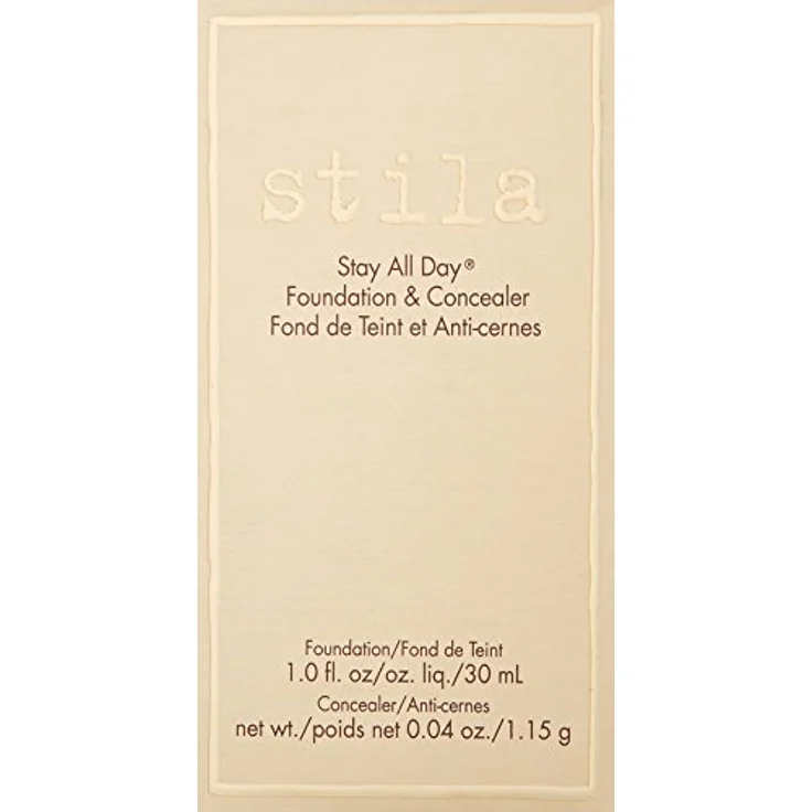 Stila Stay All Day Foundation & Concealer, 30 ml, hochauflösende matte Grundierung, beige 4 – Bild 2