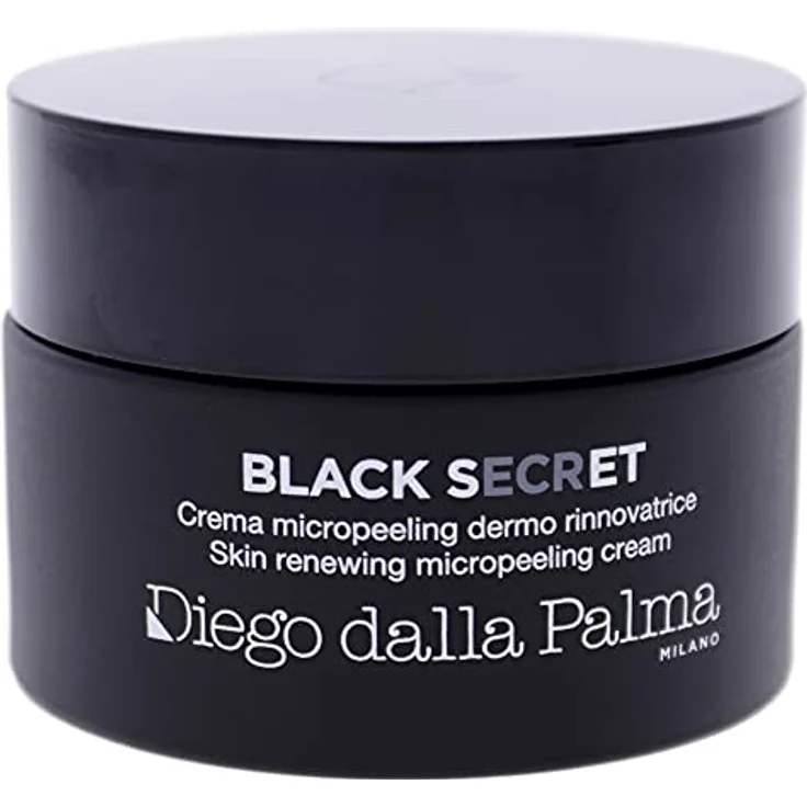 Diego Dalla Palma Black Secret Crema Micro Peeling Skin Treatment, 50 ml - Langlebige Gesichtsreinigung, kühl und bequem – Bild 2
