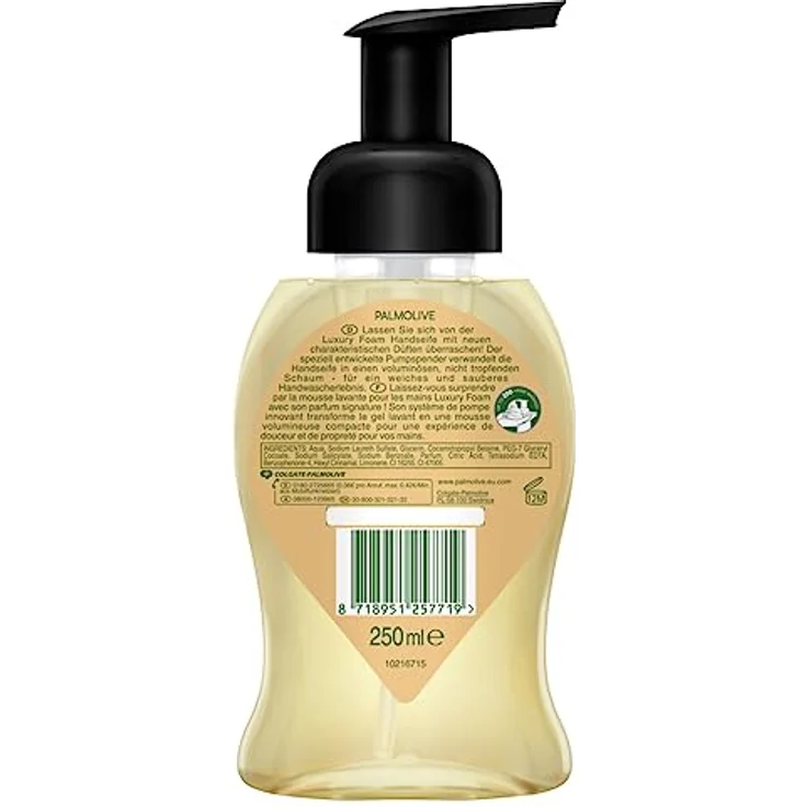 Palmolive Seife Luxury Foam Jasmine & Orangenblüte 6x250ml - Schaumseife für die sanfte Reinigung der Hände – Bild 4