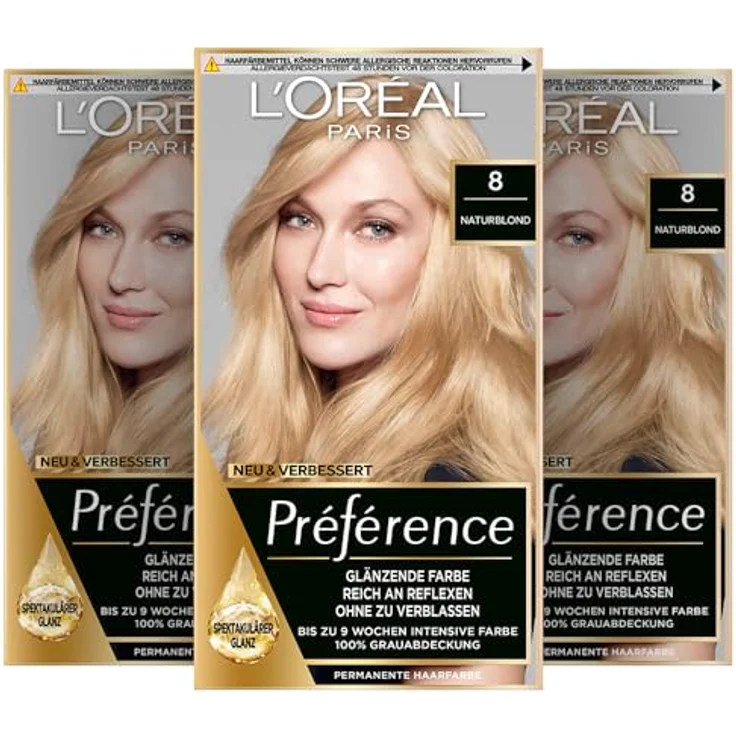 L'Oréal Paris Préférence Haarfarbe Nr. 8 – Bild 2