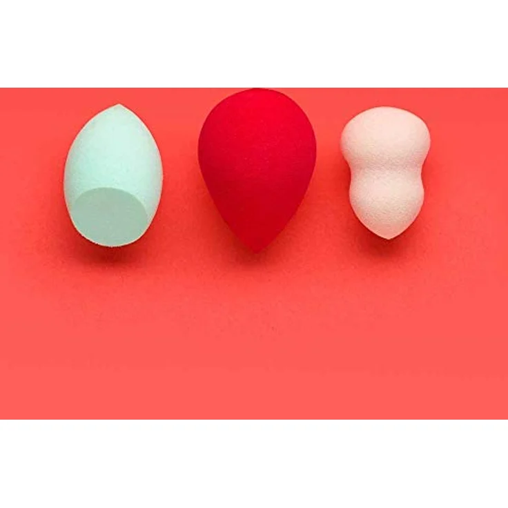 3INA MAKEUP - Vegan - Cruelty Free - The Mini Blenders - Multicolor - Mini-Make-up-Schwamm - Schwamm-Kosmetik - Mischschwamm - Makellos für Flüssigkeit - Creme und Puder - Nass und Trocken – Bild 2
