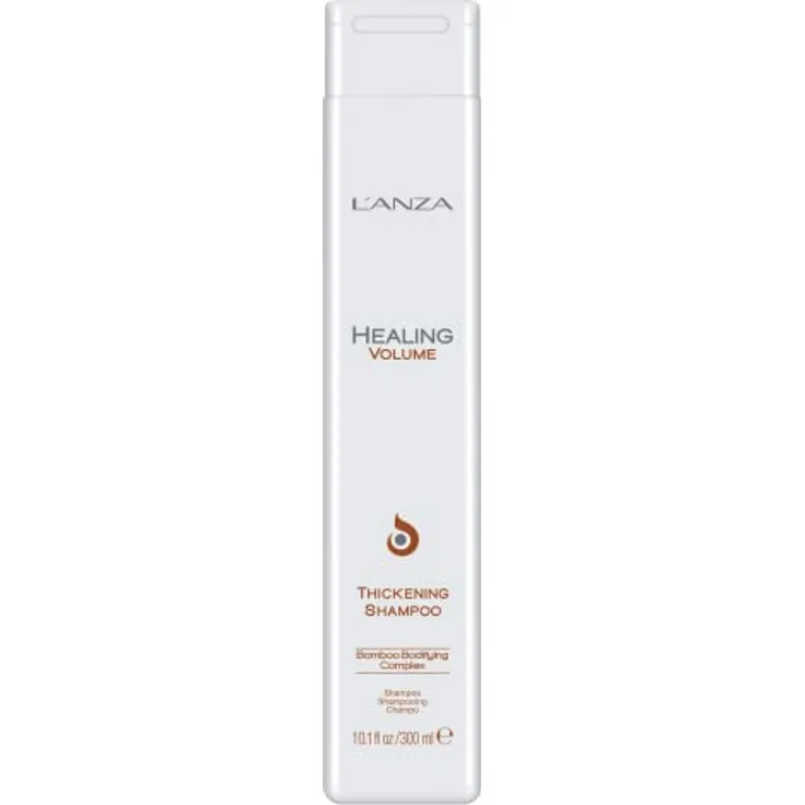 L'ANZA Heilungsvolumen Verdickendes Shampoo (300 ml), Verleiht Feinem und Plattem Haar Glanz, Volumen und Dichte, Reich an Bambus-Bodifying-Komplex und Keratin, Volumen Shampoo