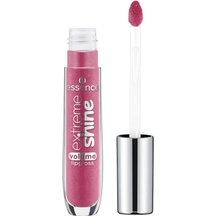 essence cosmetics extreme shine volume lipgloss, Nr. 13, Pink, glänzend, strahlend frisch, transluzent, vegan, ölfrei, ohne Konservierungsstoffe, ohne Parabene, 1er Pack (5ml) – Bild 2