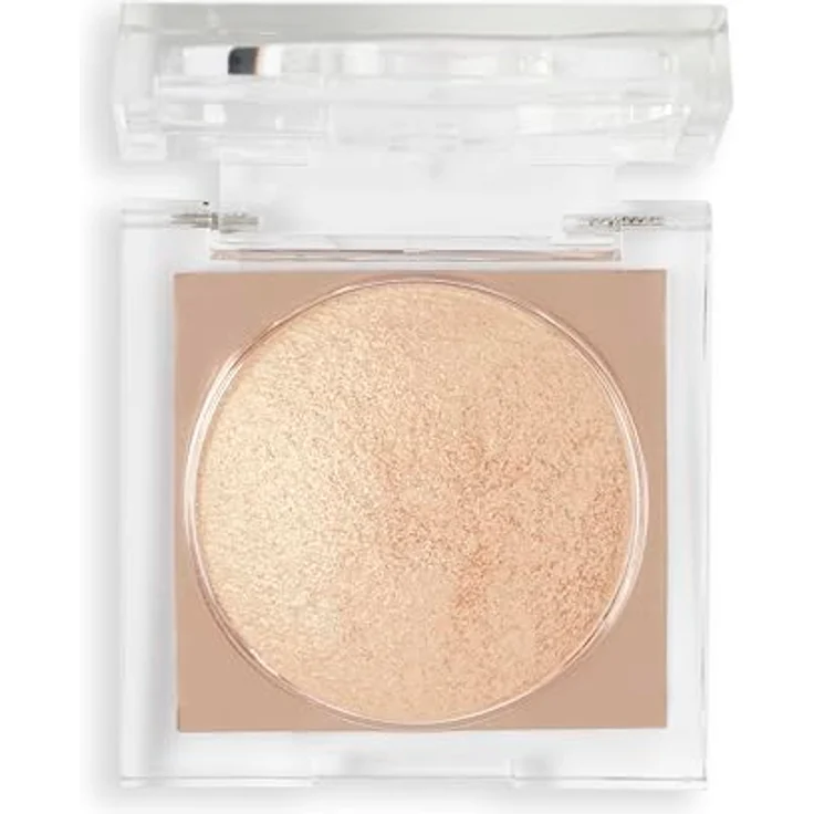 Makeup Revolution Beam Bright, aufhellender Kompaktpuder mit reichhaltiger Pigmentierung, Farbton Bronze Baddie, 2,45 g – Bild 3
