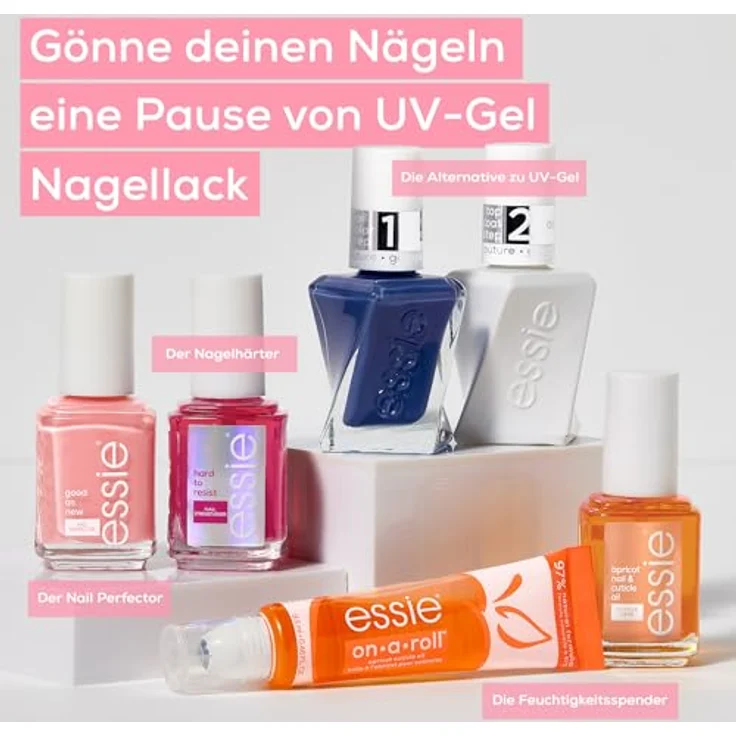 essie Hard to resist Nagelhärter 13.5 ml Nr. 1 - hard to resist pink – Bild 5