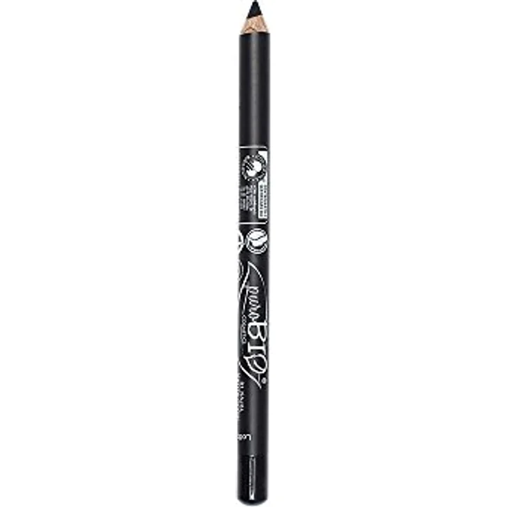 puroBIO Cosmetics Eyeliner 01 Black, veganer Kajalstift mit präziser Linienführung, 1,3 g – Bild 2