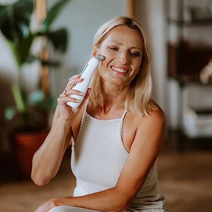 Beautifly Mesotherapy Needle Free B-Booster Pro, Hautpflegegerät mit Mikrostromtechnologie zur Verbesserung von Hydration und Elastizität – Bild 5