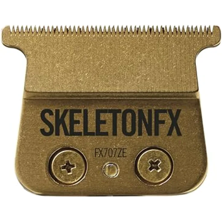 BaByliss Pro 4Artists Ersatzkopf FX707ZE für Skeleton, DLC-Titanium Technologie in Gold/Schwarz/Rot
