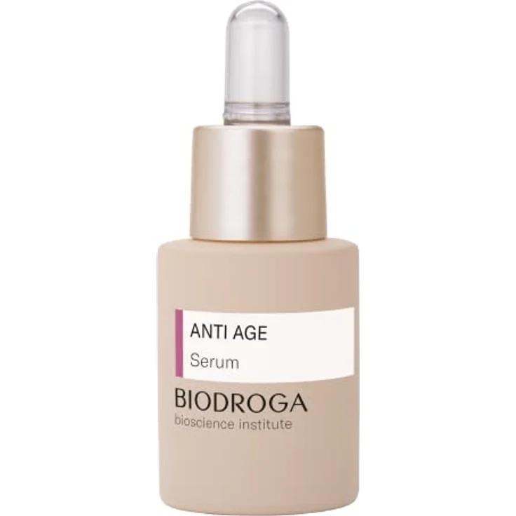 Biodroga Anti Aging Serum 15 ml – straffende Anti Falten Gesichtspflege mit Schwarzwald Complex und Coenzym Q10 – Bild 1