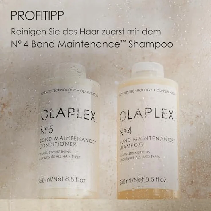 Olaplex No 5 Bond Maintenance Conditioner, Repariert, Stärkt Und Pflegt Alle Haartypen, Hinterlässt Ein Weiches Haargefühl Und Verleiht Glanz, 1000ml – Bild 5