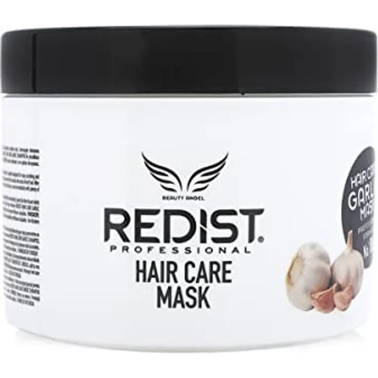 Redist Garlic Hair Care Mask 500ml | Haarmaske mit Knoblauch | Intensiv reparierende Haarkur | Kur spendet Feuchtigkeit ohne zu beschweren | sprödes-trockenes-strapaziertes-Haar | Knoblauch Haar Kur