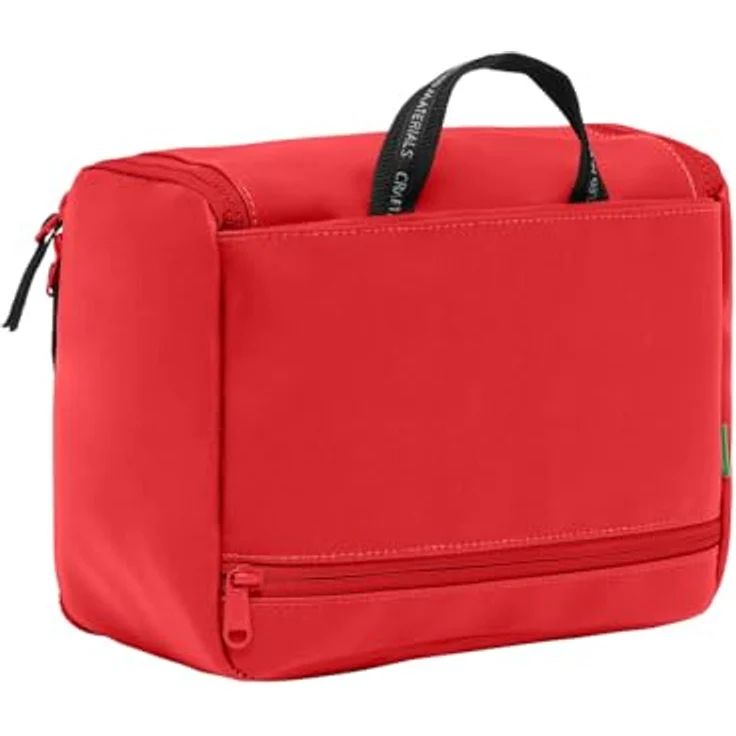 Vaude Banaba Kulturbeutel, 26 cm, rot, 100% Polyurethan, vielseitiger Beauty Case – Bild 2