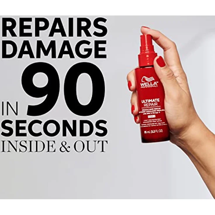 Wella Professionals Ultimate Repair Miracle Hair Rescue Spray, AHA und Omega 9 Formel, 30 ml – Bild 2