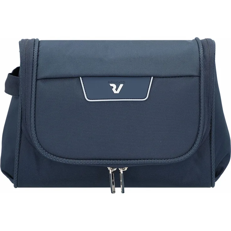 Roncato Joy Kulturbeutel 25 cm, leichter Kosmetiktasche mit wasserdichtem Boden und Haken zum Aufhängen, violett
