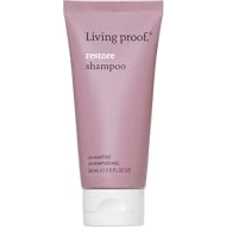 Living Proof Restore Shampoo | Restrukturierendes Shampoo für trockenes, geschädigtes Haar | Gegen Haarschäden, für gesundes Haar | Vegan, ohne Parabene, Silikone, Sulfate | 60ml | Reisegröße – Bild 1