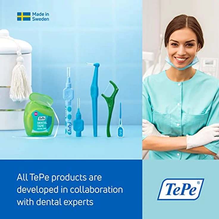 TePe Interdentalbürsten X-Soft - Für eine besonders sanfte & effiziente Reinigung der Zahnzwischenräume Interdentalbürsten – Bild 6
