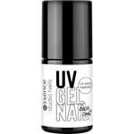 essence cosmetics studio nails UV GEL NAIL base coat, Unterlack, Nr. 01, Transparent, langanhaltend, transluzent, vegan, 1er Pack (5ml)