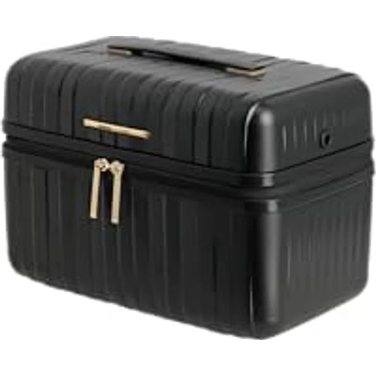 Travelite BARBARA Beautycase, 37 cm, 100% Polycarbonat, schwarz – Bild 2
