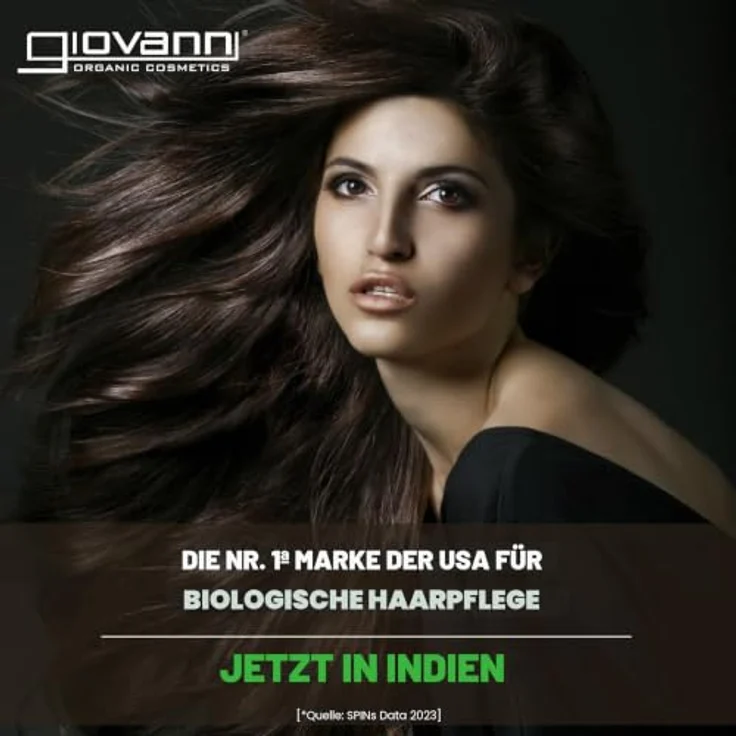Giovanni 2chic Ultra-Sleek Shampoo, reparierendes Shampoo mit Keratin und Arganöl für glattes und glänzendes Haar, 250 ml – Bild 2