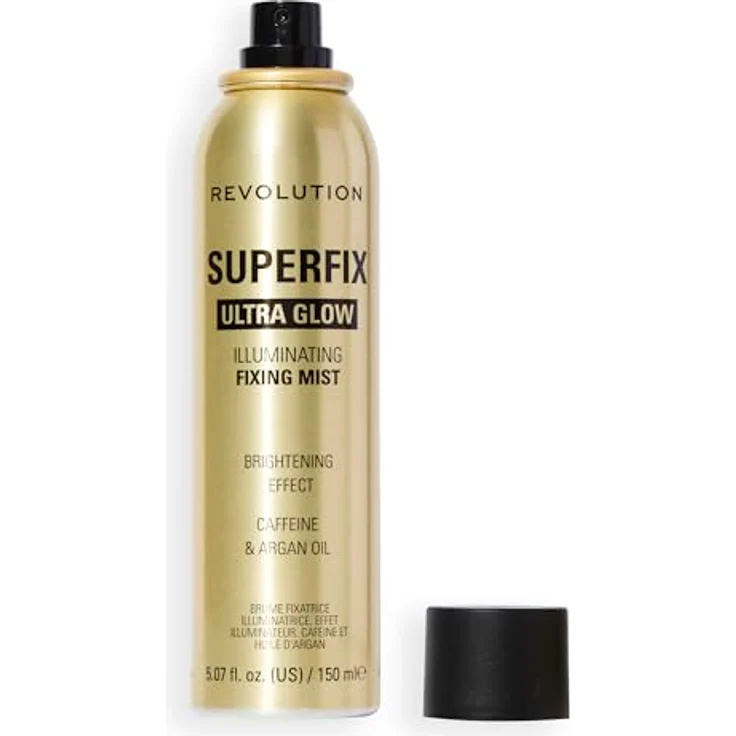 REVOLUTION Superfix Ultra Glow Fixing Spray, strahlendes Finish zur Hautvorbereitung und Fixierung – Bild 8