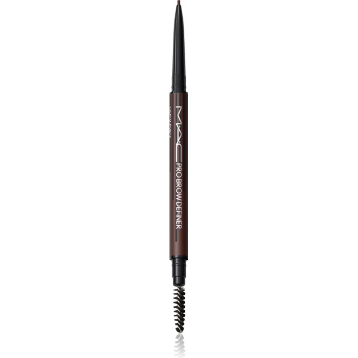 MAC Cosmetics Pro Brow Definer, wasserfester Augenbrauenstift in Hickory, 0,3 g mit präziser Korrektur und praktischer Bürste