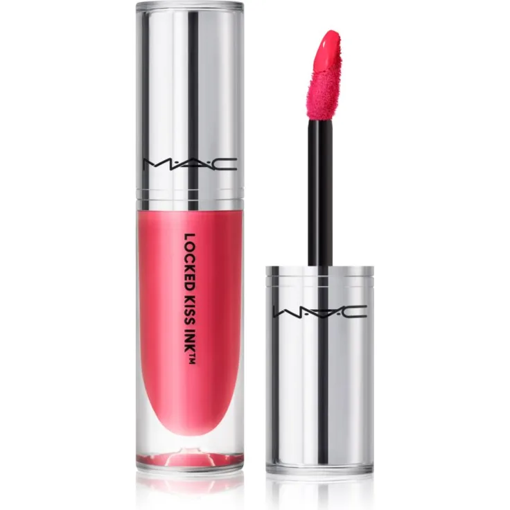 MAC Cosmetics Locked Kiss Ink 24HR Lipcolour, matter, langanhaltender flüssiger Lippenstift, 4 ml, Farbton Gracious