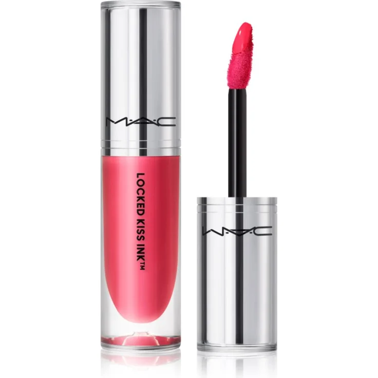 MAC Cosmetics Locked Kiss Ink 24HR Lipcolour, matter, langanhaltender flüssiger Lippenstift, 4 ml, Farbton Gracious