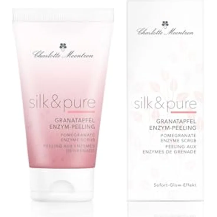 Charlotte Meentzen silk & pure Granatapfel Enzym-Peeling Gesichtspeeling 50 ml