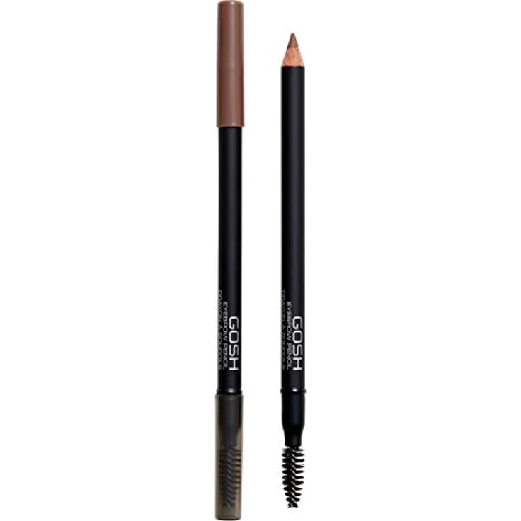 Gosh Copenhagen Eye Brow Pencil 01 Brown, Augenbrauenstift in pudriger Textur für volle und optimal geformte Brauen, 1,2 g – Bild 1