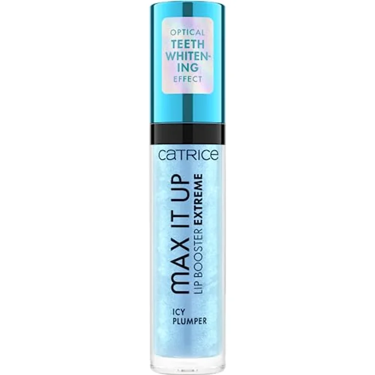 Catrice Max It Up Lip Booster Extreme, Nr. 030, Blau, pflegend, Extremes Volumen, kühlend, glänzend, schimmernd, vegan, ohne Parabene, ohne Mikroplastikpartikel, Nanopartikel frei, 1er Pack (4ml) – Bild 1