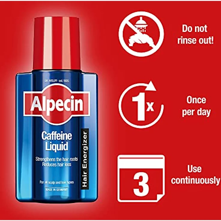 Alpecin Caffeine By Alpecin Liquid 200 ml – Bild 5