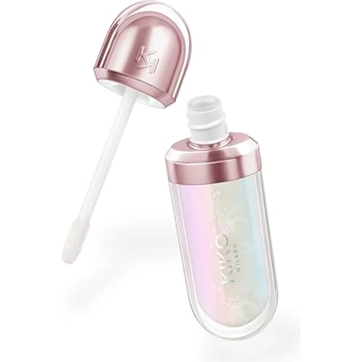 KIKO Milano 3D Hydra Lip Oil, Lippenöl mit feuchtigkeitsspendender Wirkung, Farbton 01 Milky Way, 6.5 ml – Bild 4