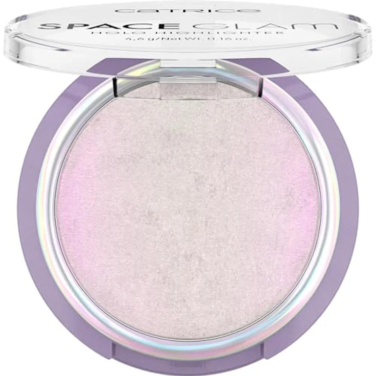 Catrice Space Glam Holo Highlighter, Nr. 010, Mehrfarbig, langanhaltend, sofortiges Ergebnis, intensiv, schimmernd, vegan, ölfrei, ohne Parfüm, ohne Alkohol, 1er Pack (4.6g) – Bild 2