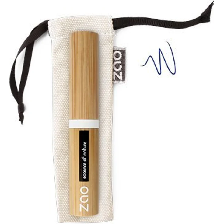 ZAO Bamboo Brush Eyeliner 4,5 g - Electric Blue, langanhaltender Eyeliner für empfindliche Augen – Bild 2