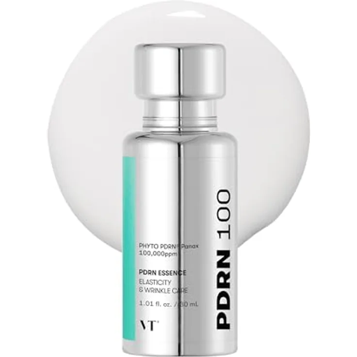 VT Cosmetics PDRN Essence 100, vegane Gesichtsessenz mit PHYTO PDRN, duftfrei, für empfindliche Haut, 30ml